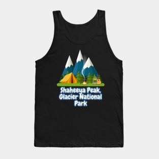 Shaheeya Peak, Glacier National Park Tank Top